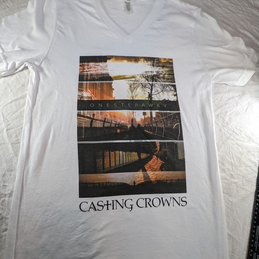 Casting Crowns One Step Away Concert Tee Small